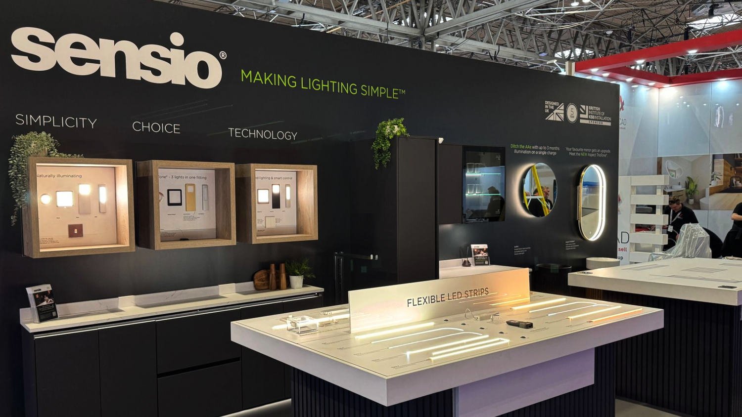 Sensio Stand at InstallerSHOW
