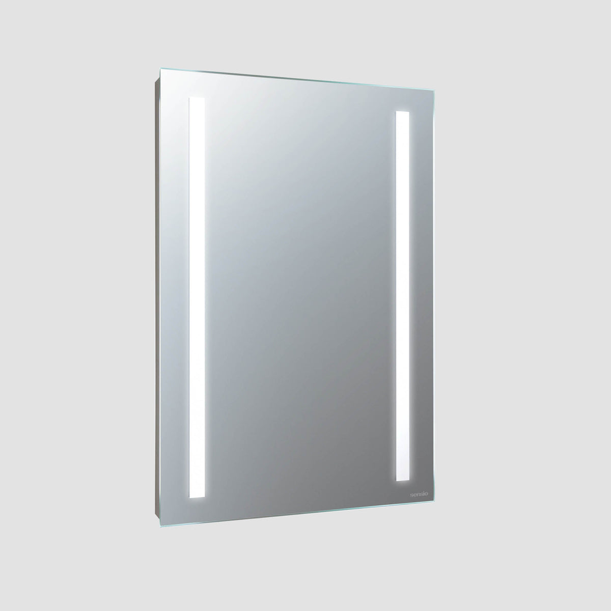 Lumino Rectangle Battery Operated LED Bathroom Mirror