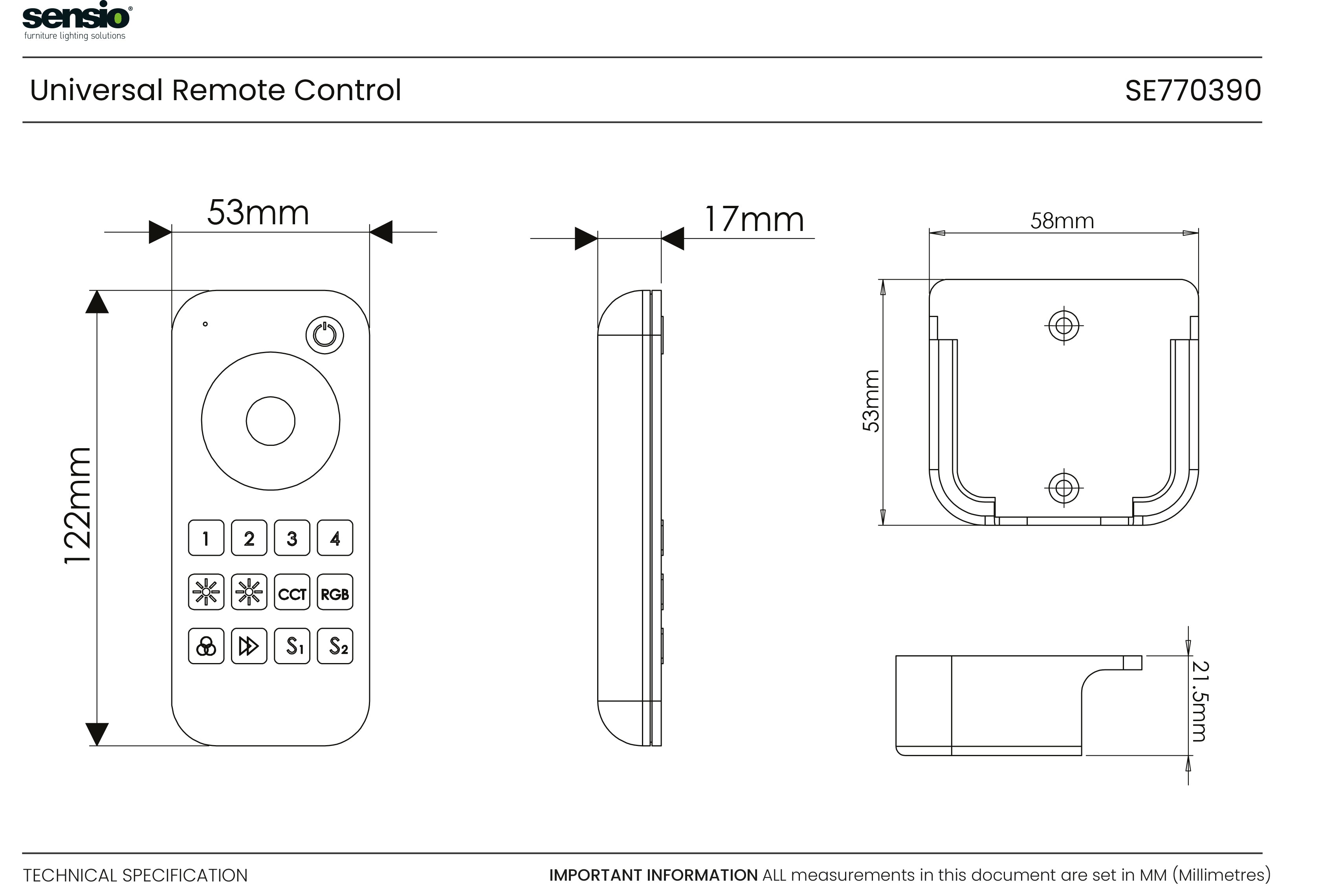 Universal Remote Control