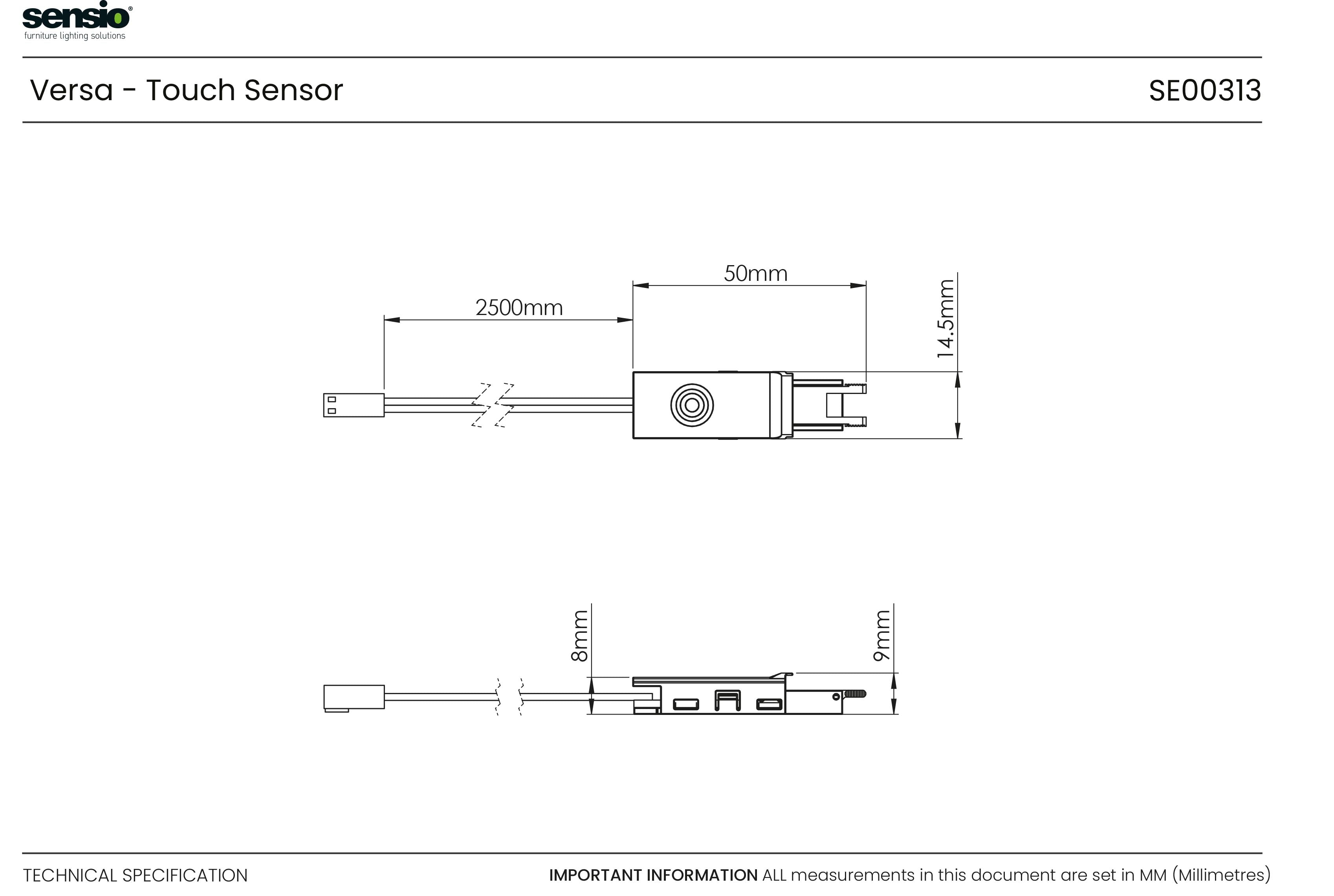 Versa™ - Touch Sensor