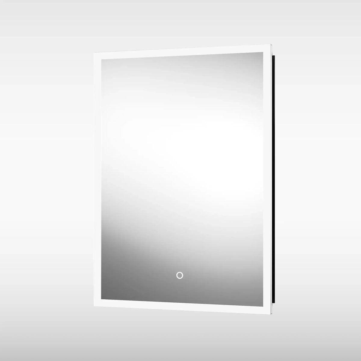 Eclipse recessed LED mirror cabinet