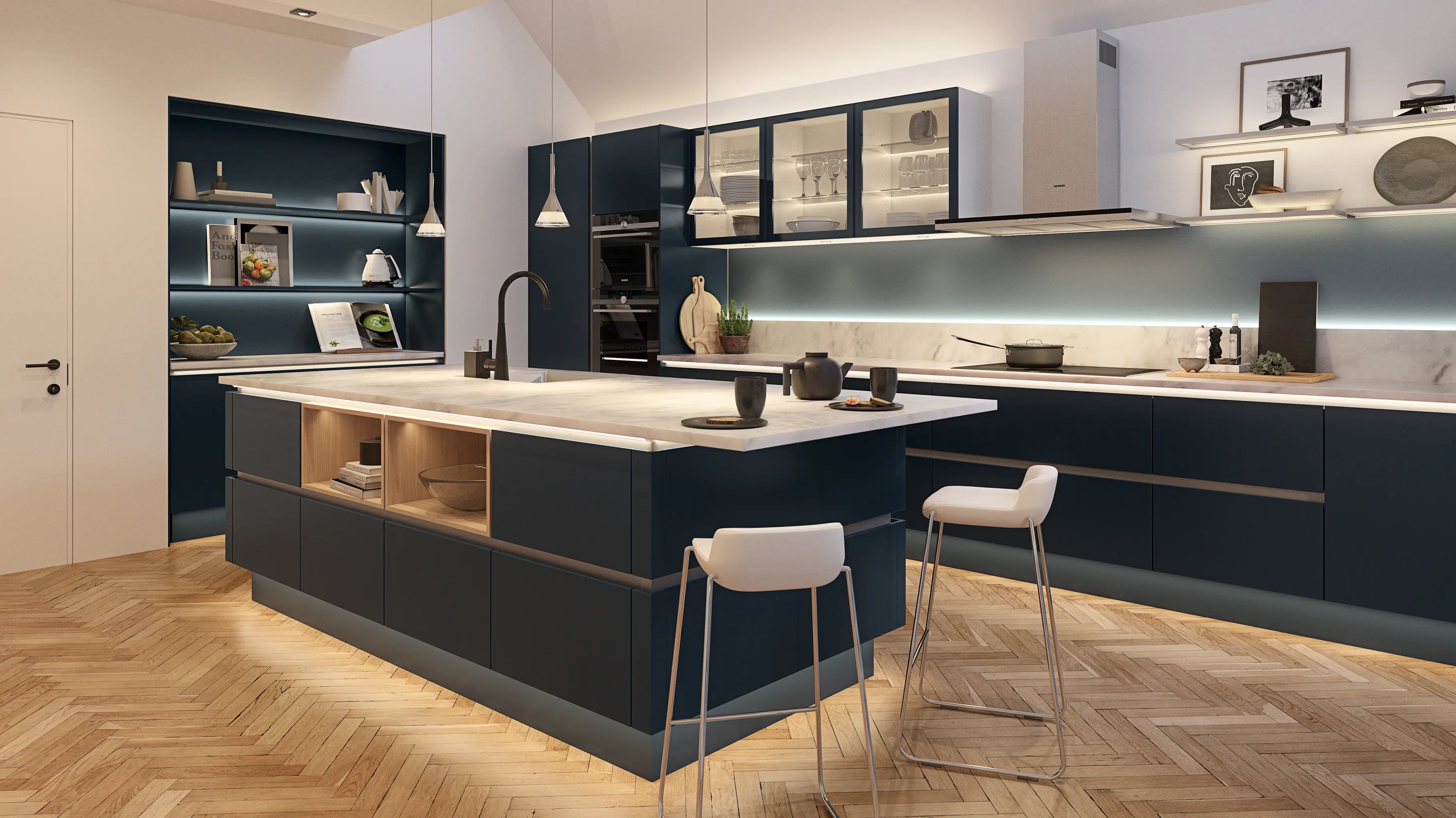 Sensio kitchen cabinet shop lighting