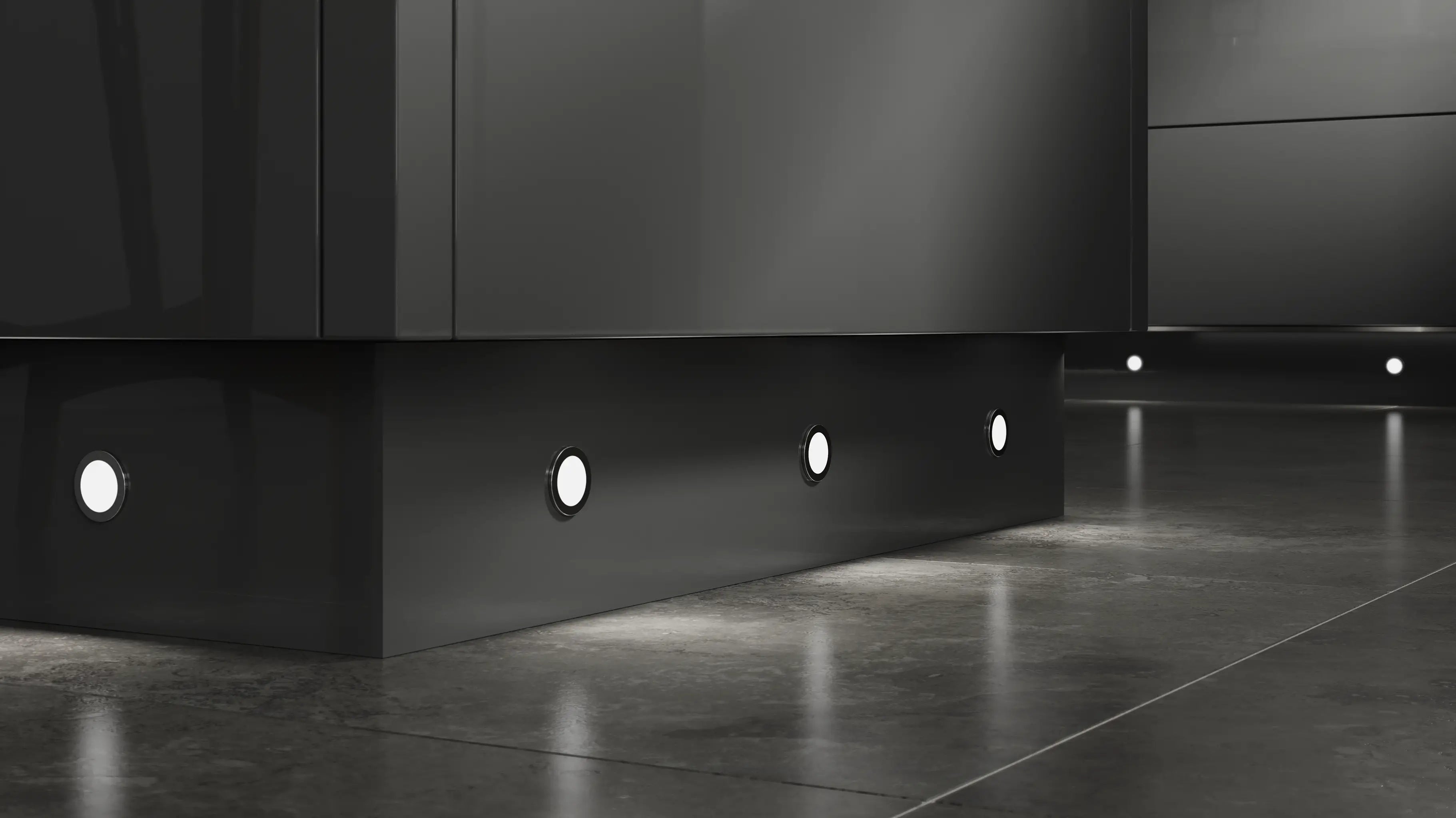 Led plinth outlet