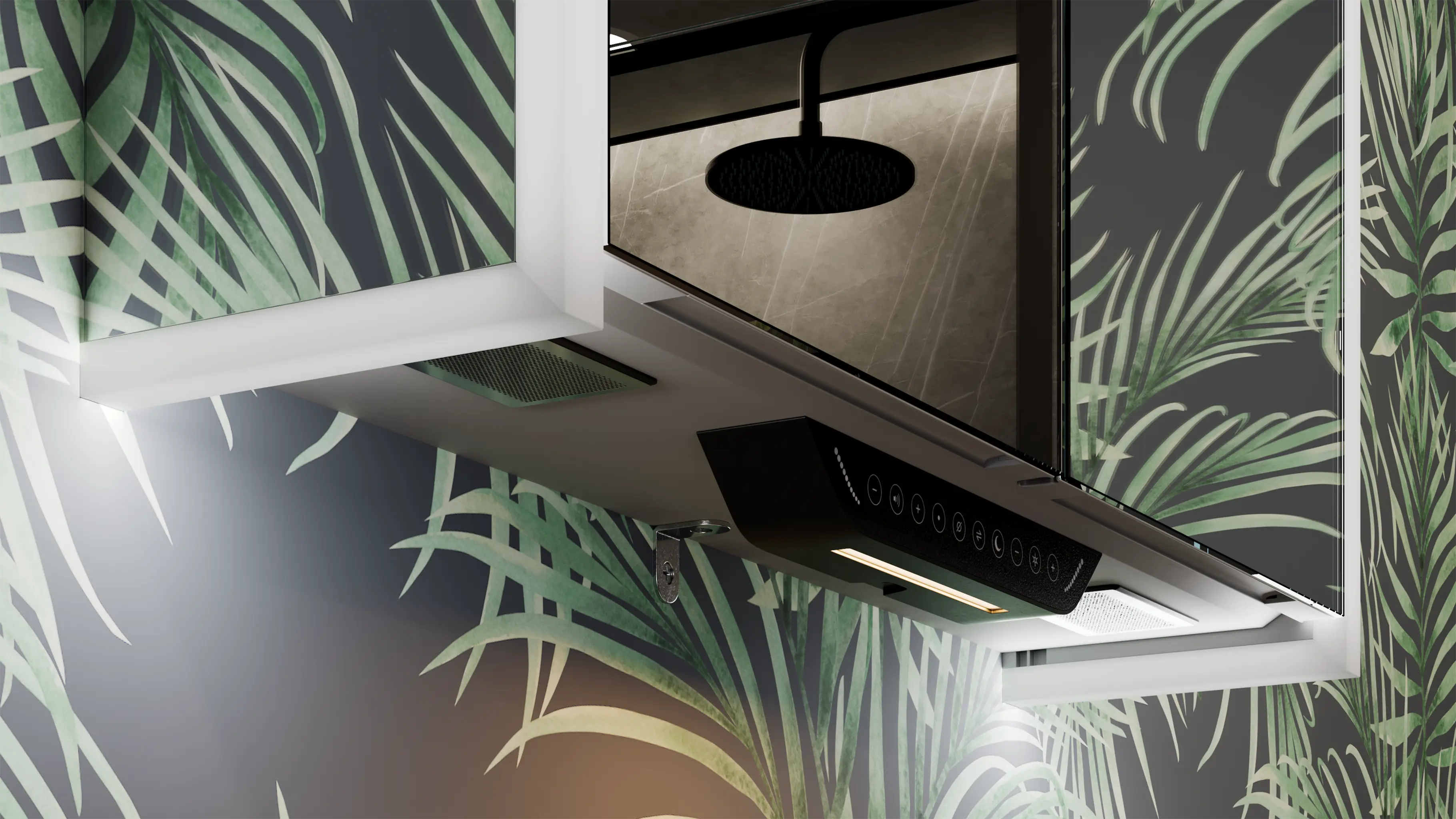 Smart LED cabinets