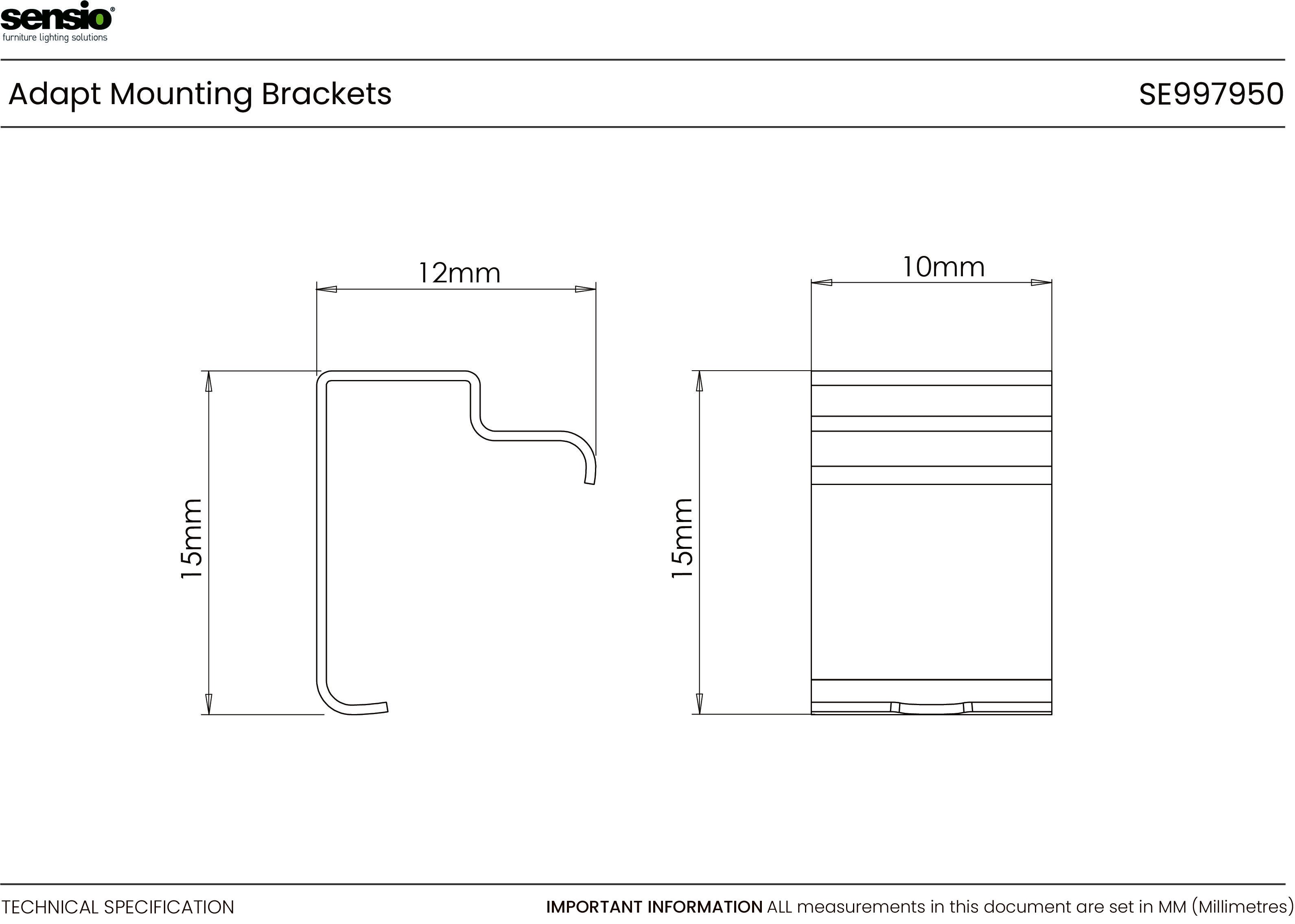Adapt™ Mounting Bracket Set
