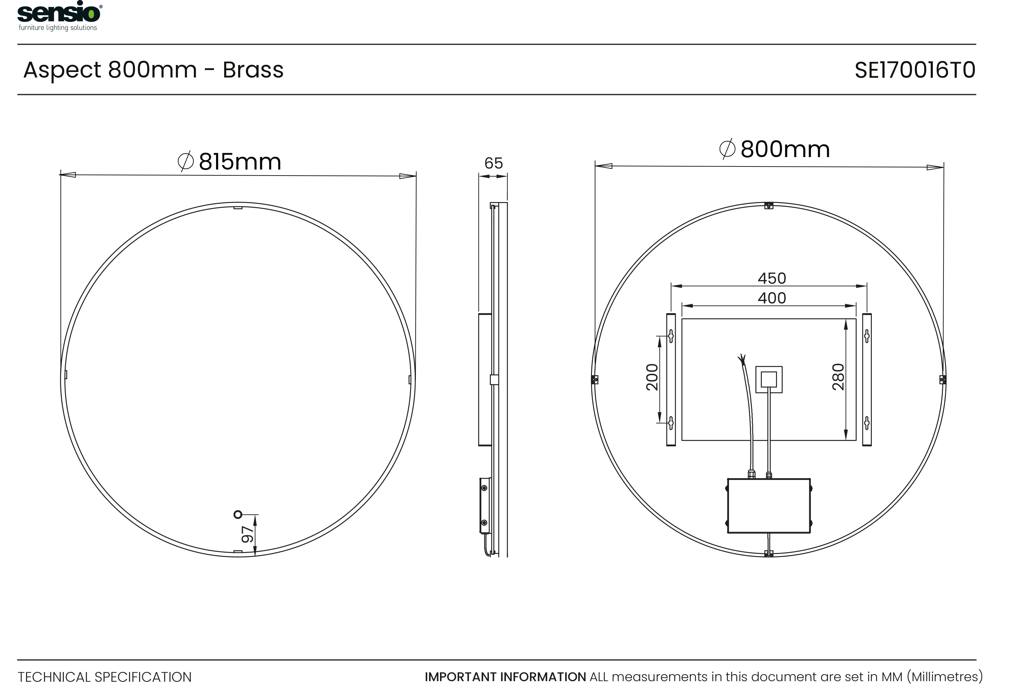 #Finish_Brass #Size_800mm