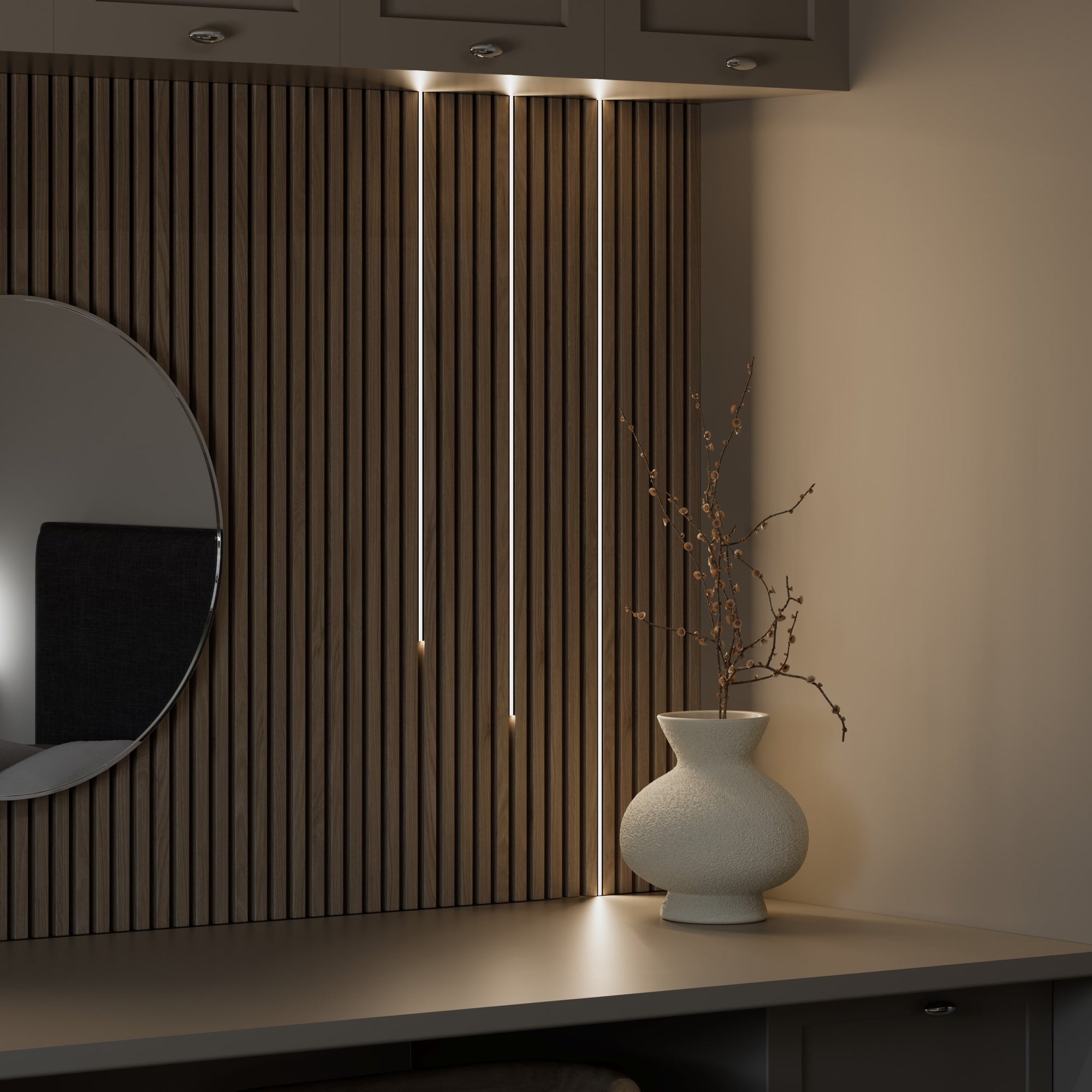 Sensio Titan+ IR Sensor For Kitchen & Bedroom Cabinet Lighting - Infrared Motion Detector SE490250
