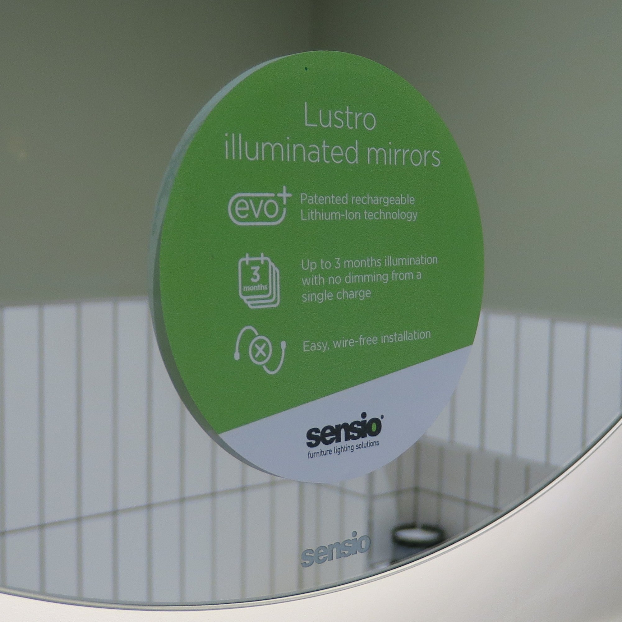 Lustro Mirror Sticker
