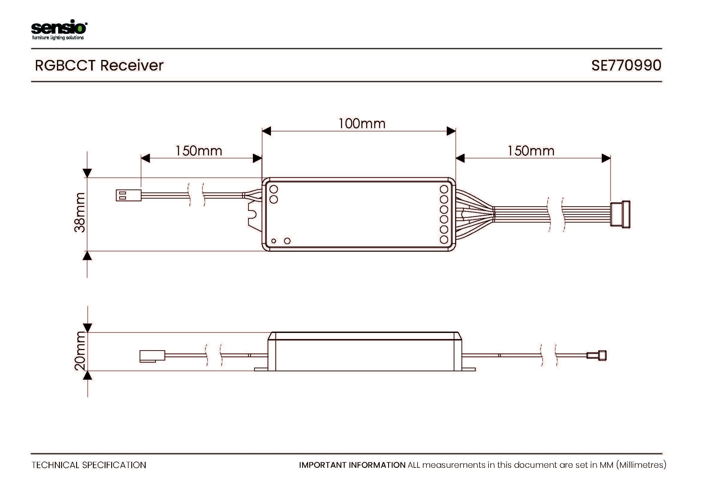RGBCCT Receiver