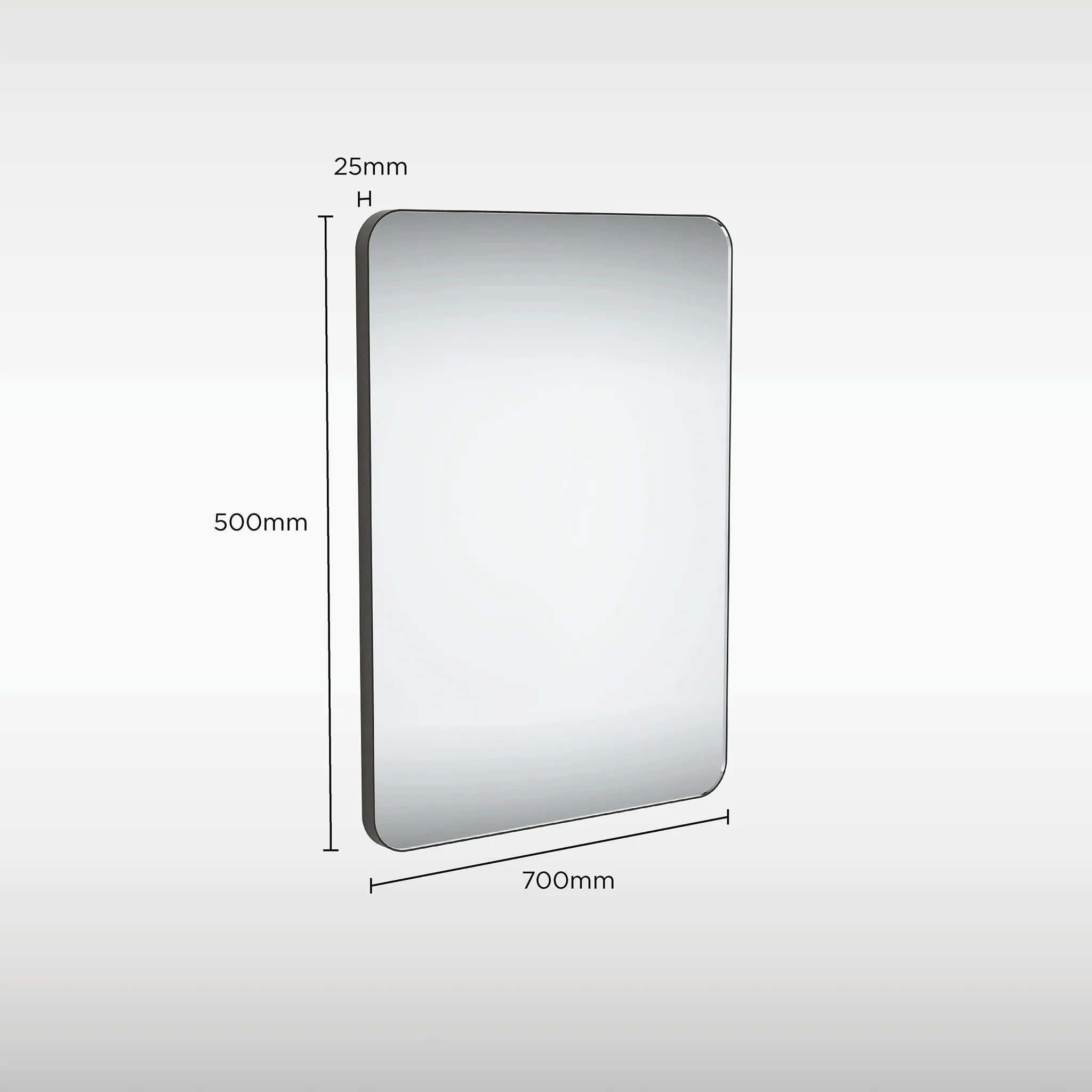 #Finish_Black #Size_500mm x 700mm