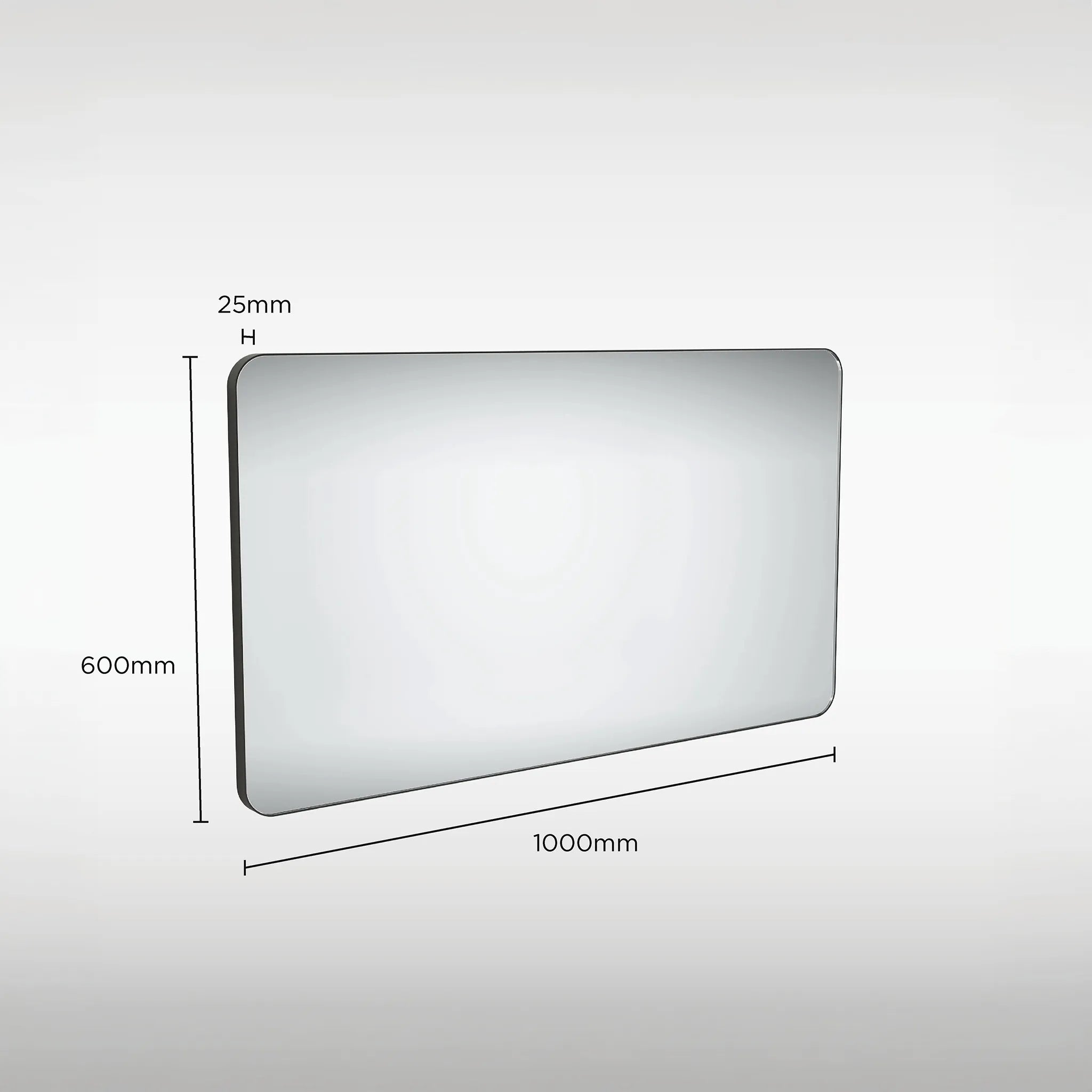 #Finish_Black #Size_1000mm x 600mm