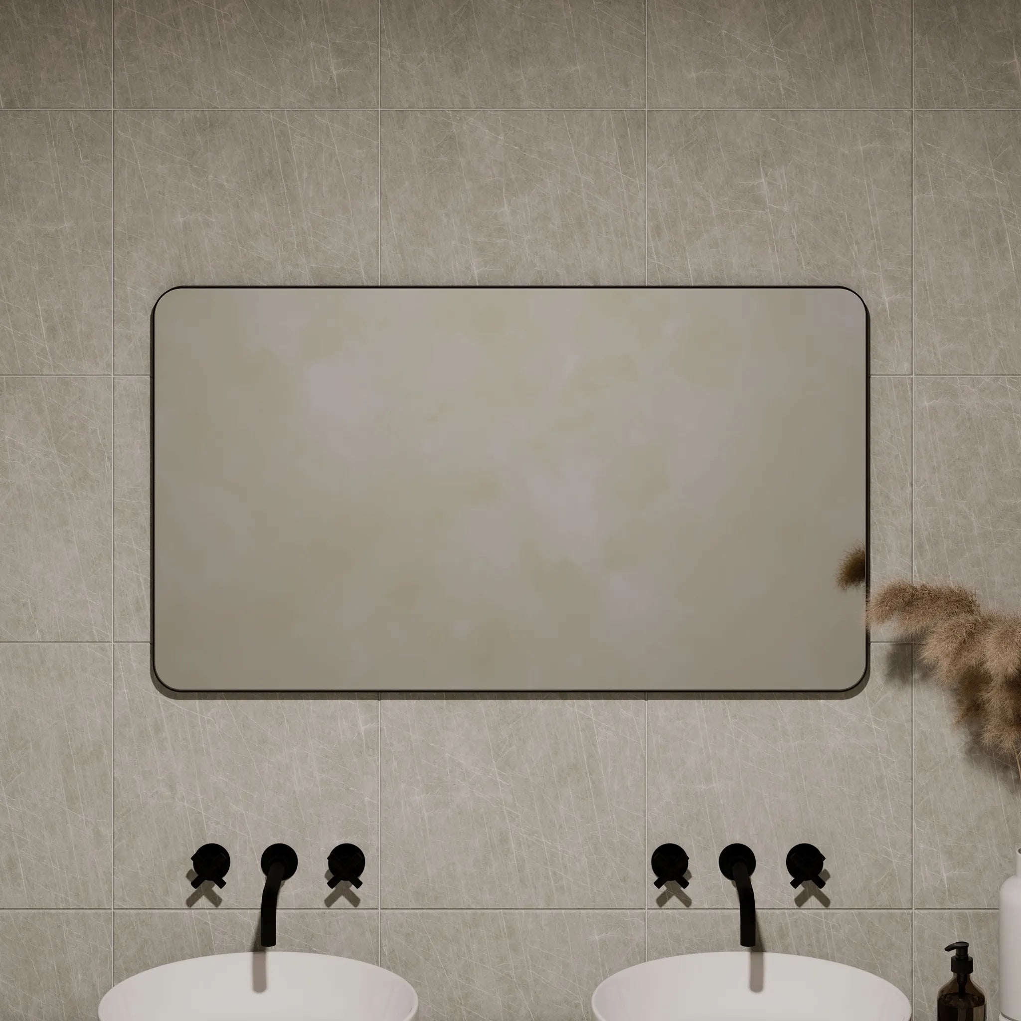 #Finish_Black #Size_1000mm x 600mm