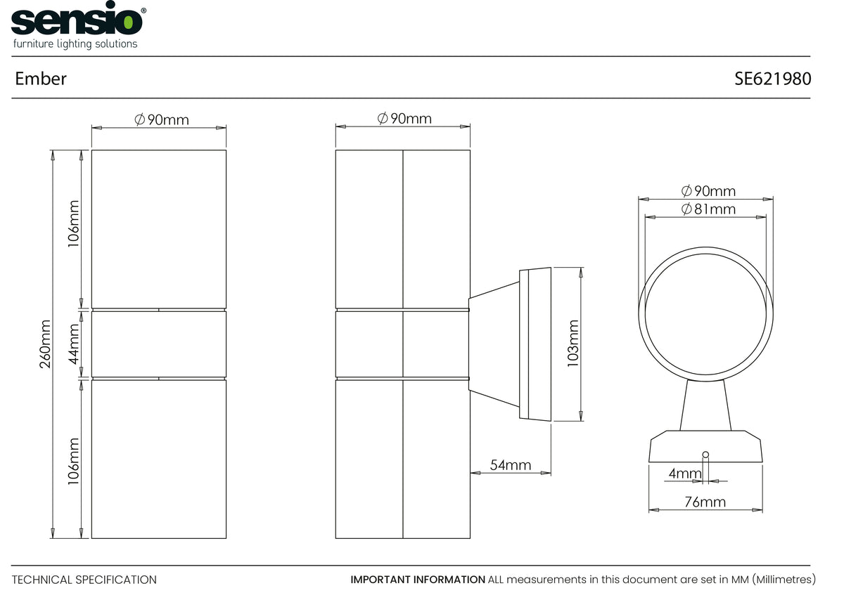 Dimensions
