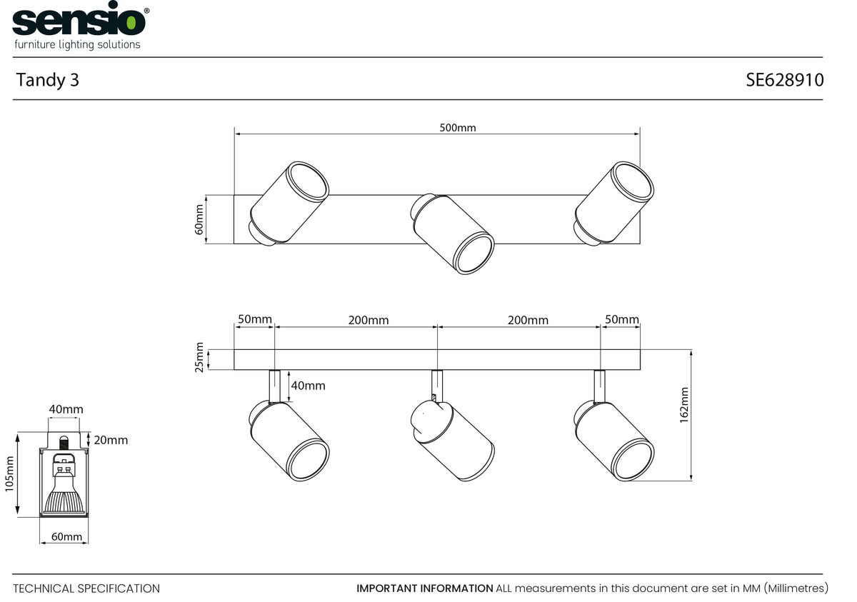 Technical drawing for Tandy