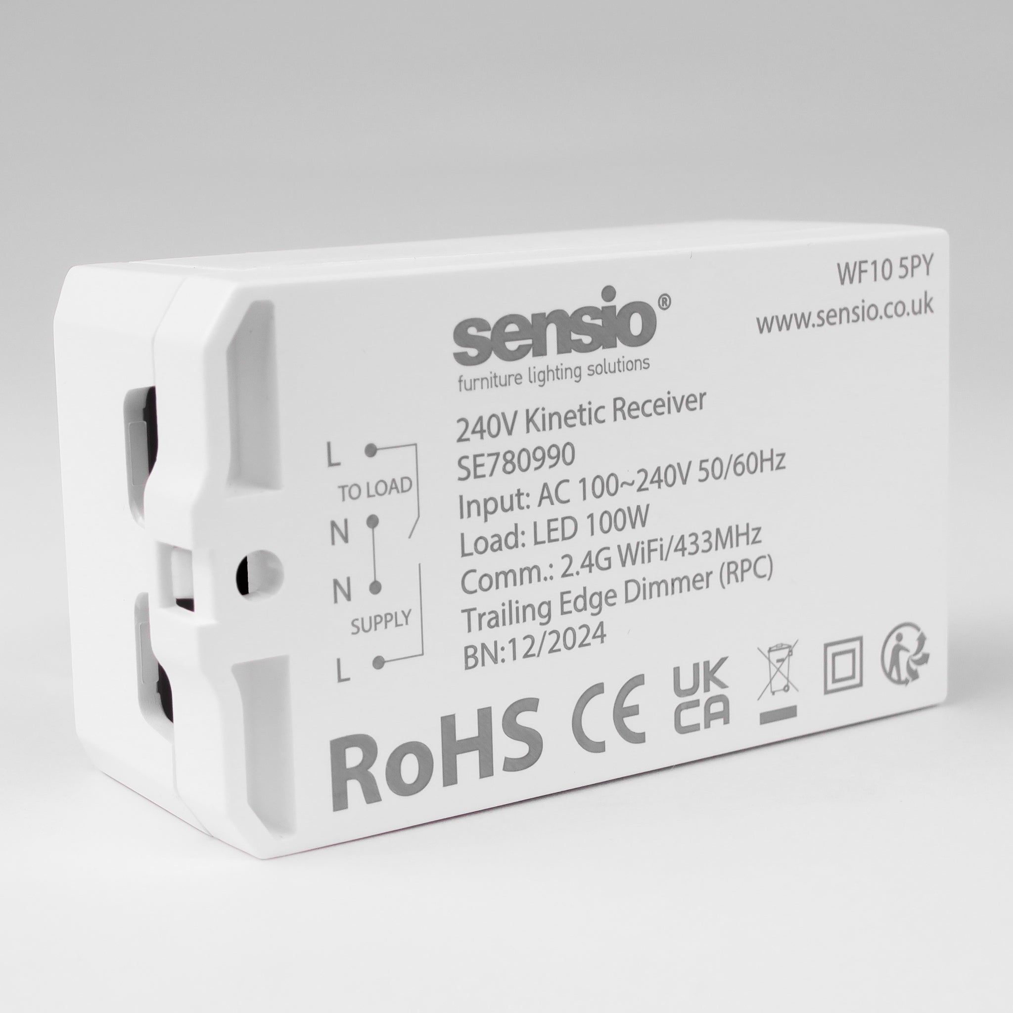 WiFi Smart Kinetic Receiver