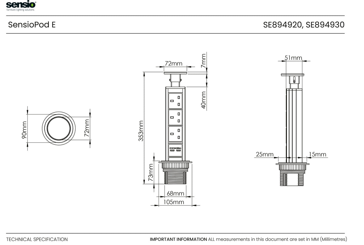 Dimensions
