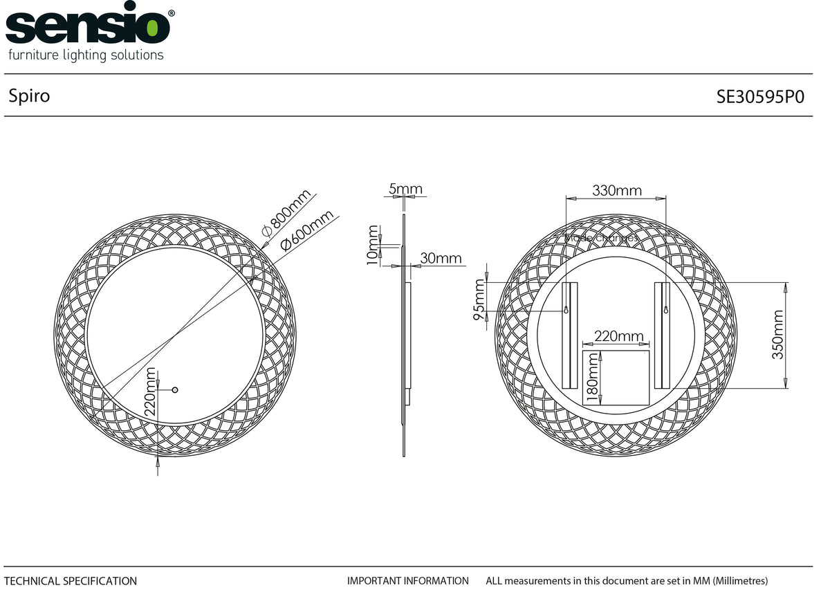 Technical drawing for Spiro