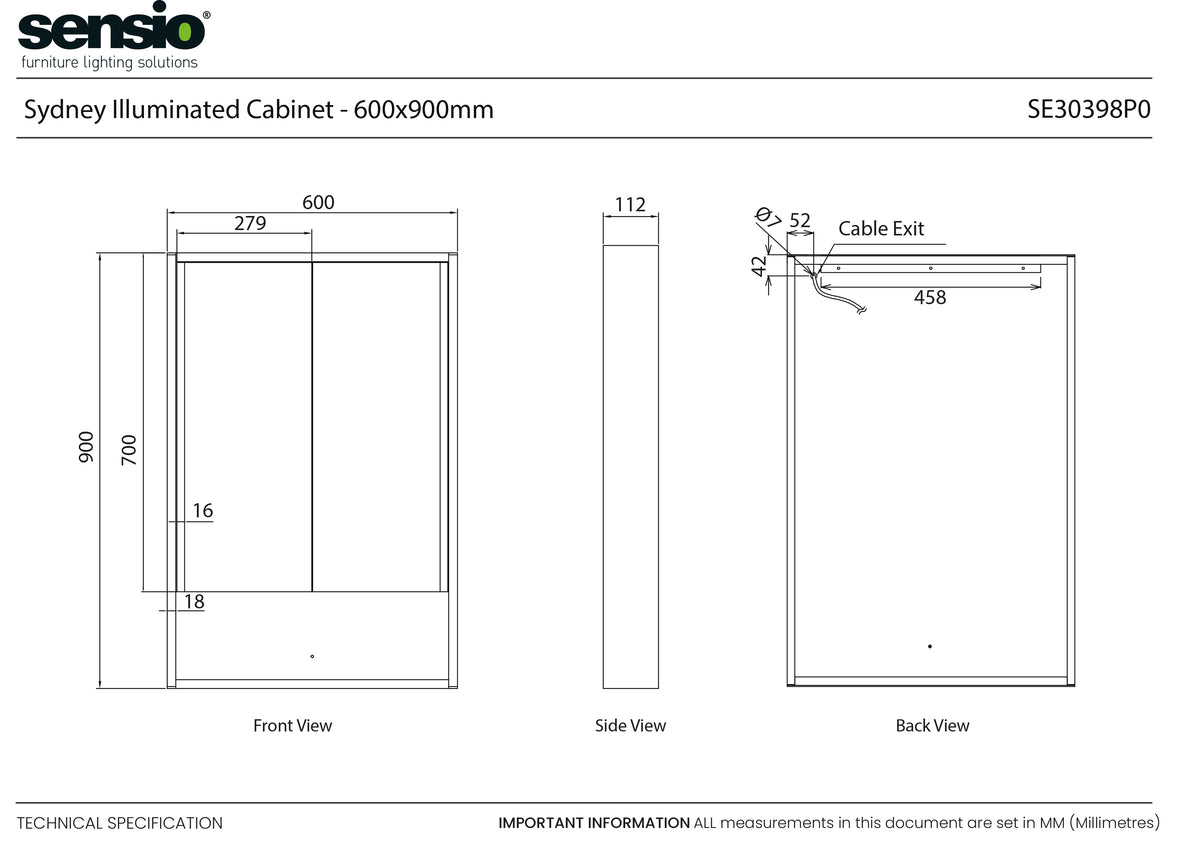 Dimensions