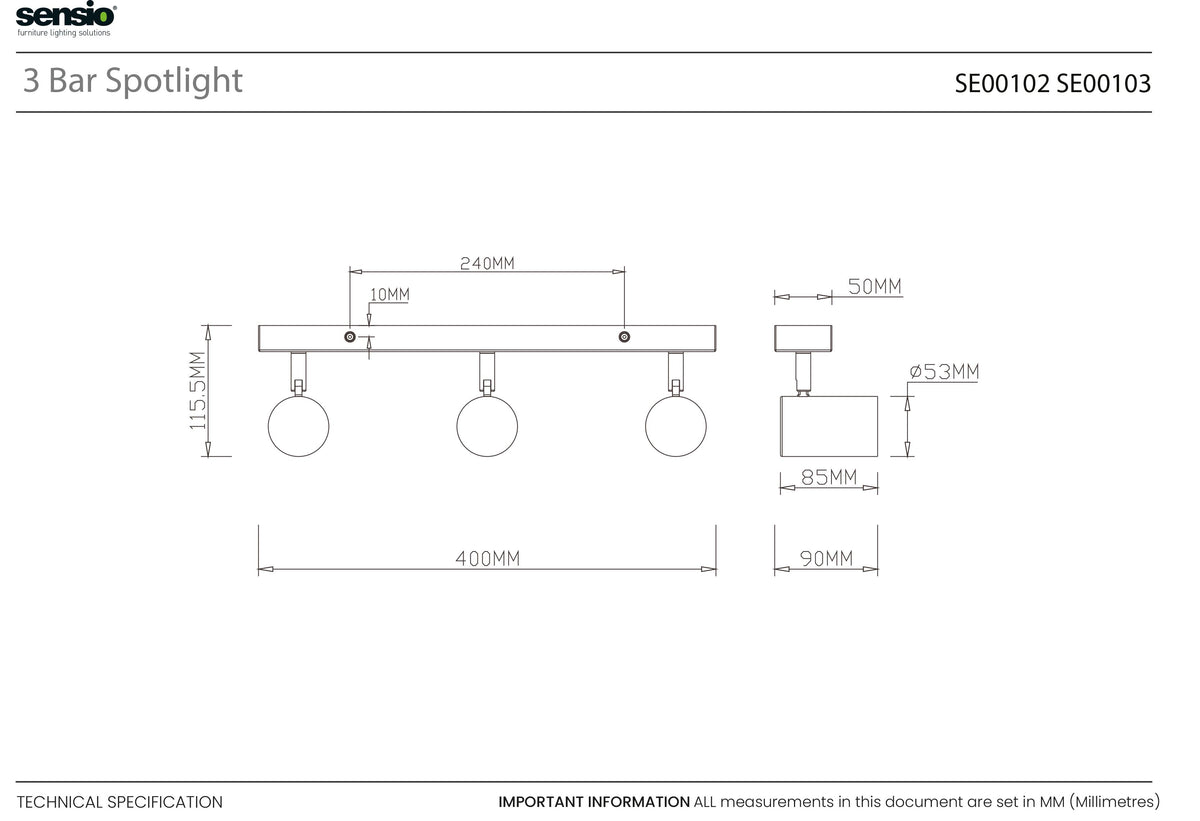 Technical drawing for Zephira Bar