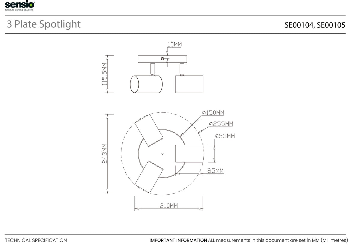 Technical drawing for Zephira Round